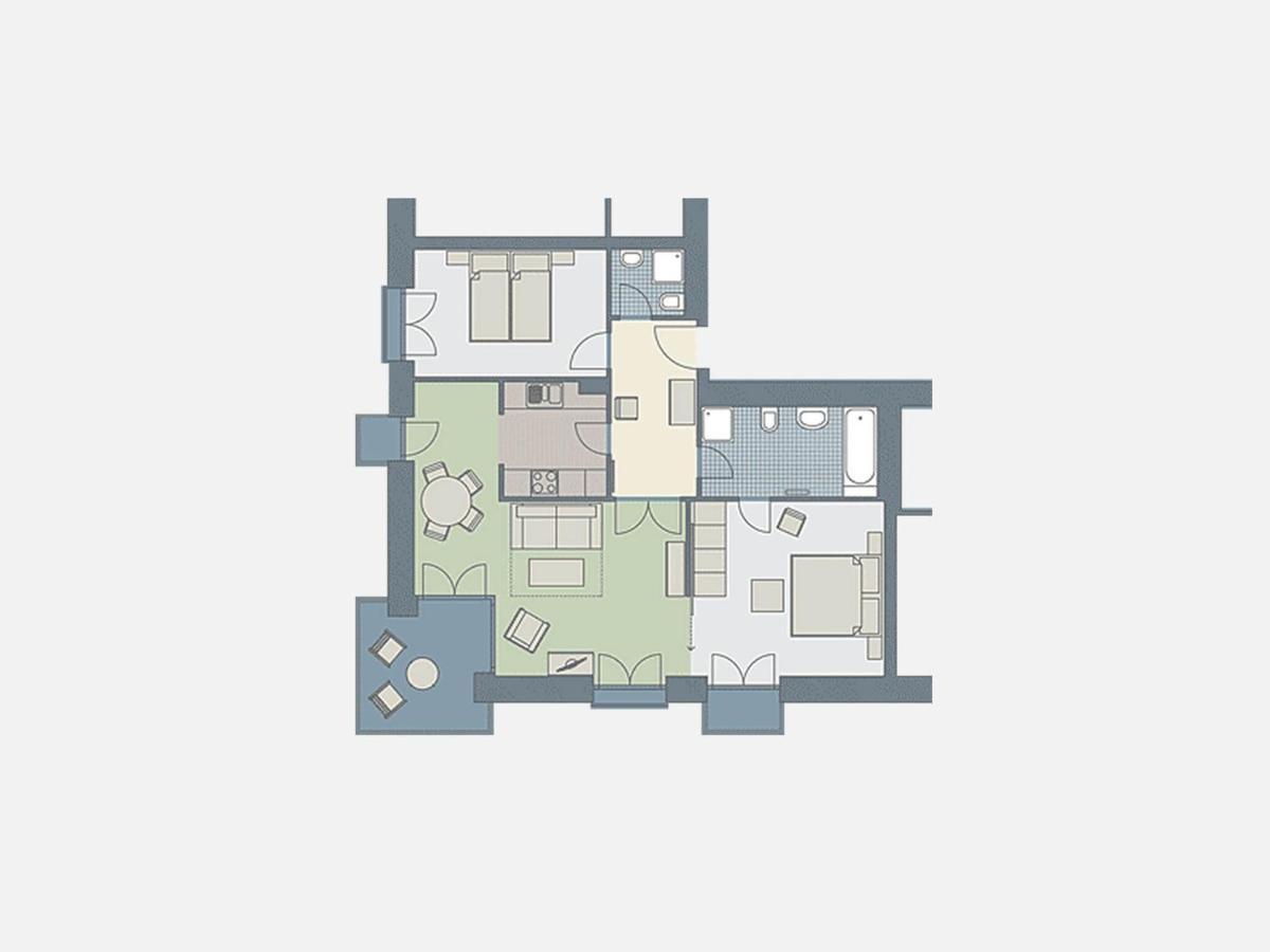 Kaiservillen Heringsdorf - Ferienwohnung Mit 2 Schlafzimmern Und Balkon D212 Exteriér fotografie